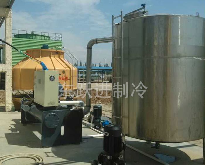 內蒙古食品廠水冷螺桿式冷水機應用案例